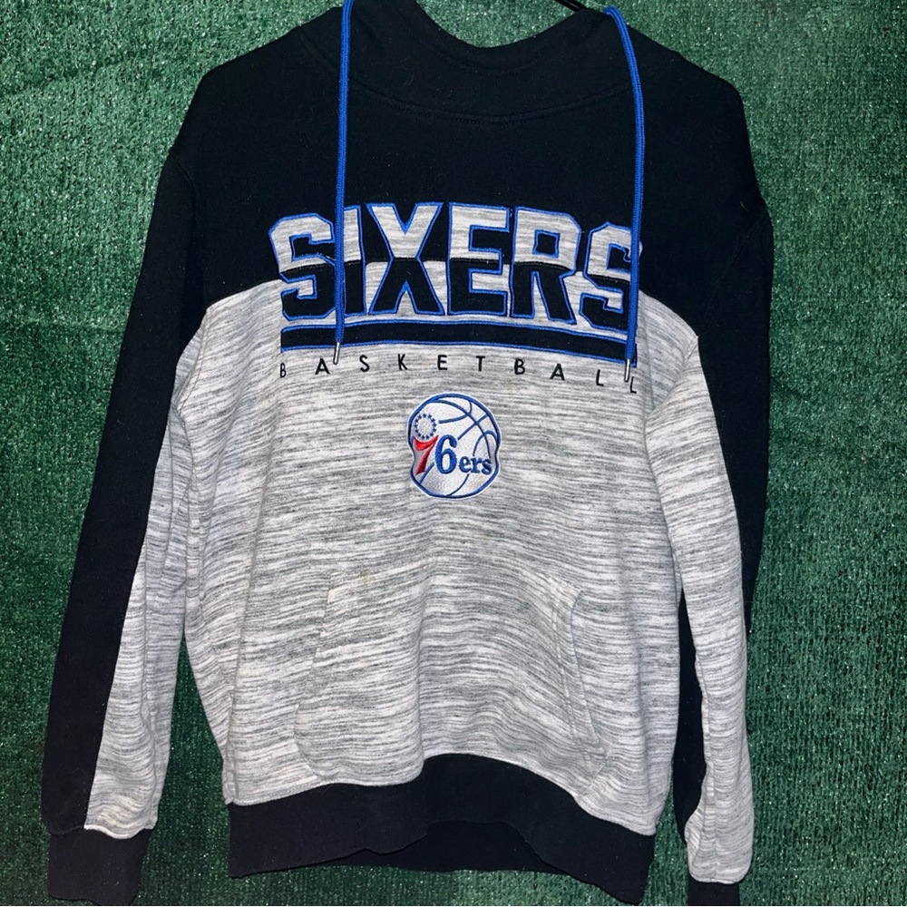 Philadelphia 76ers NBA Brand Hoodie S NBA tag Joel Embiid